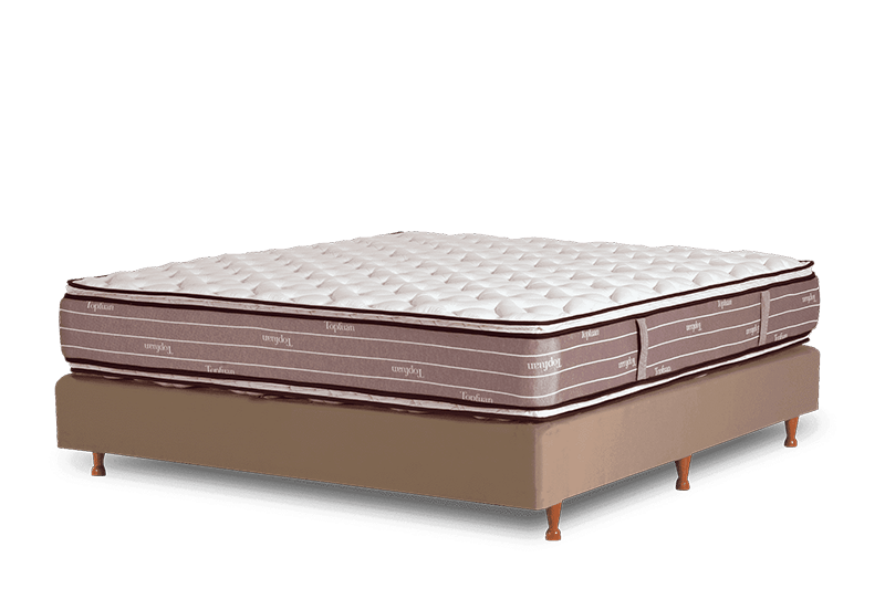 The premium Top Fuam sommier with Pocket springs.
